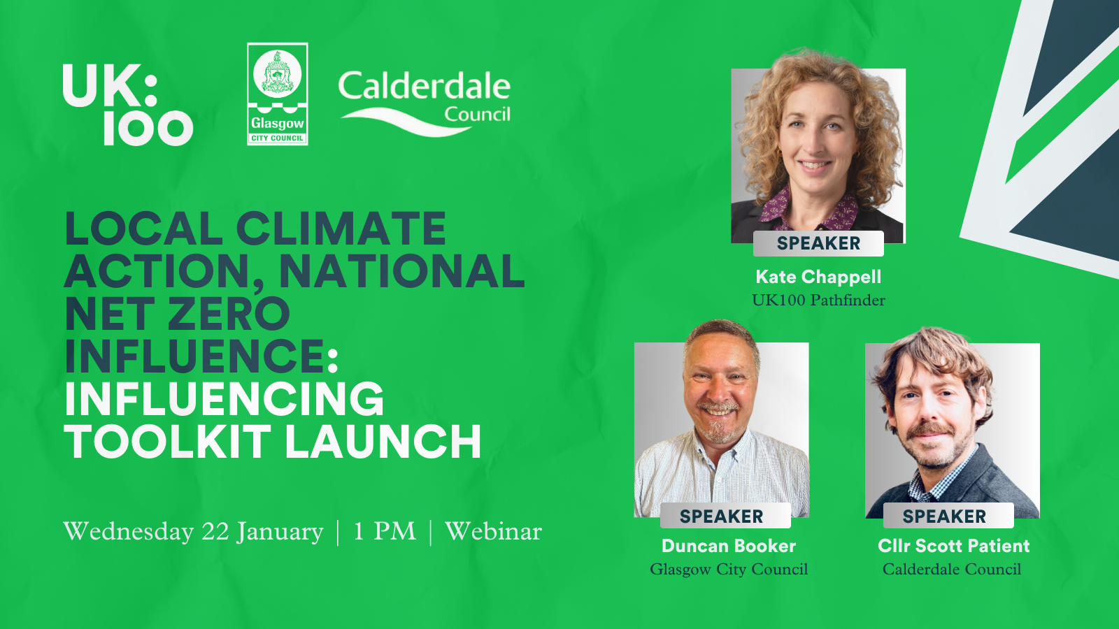 Event tile showing speakers for this event