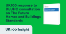 UK100 response to DLUHC consultation on The Future Homes and Buildings Standards