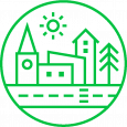Icon of a town