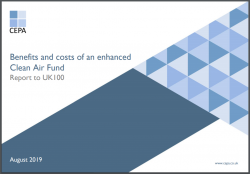 Benefits and costs of an enhanced Clean Air Fund | Report to UK100 