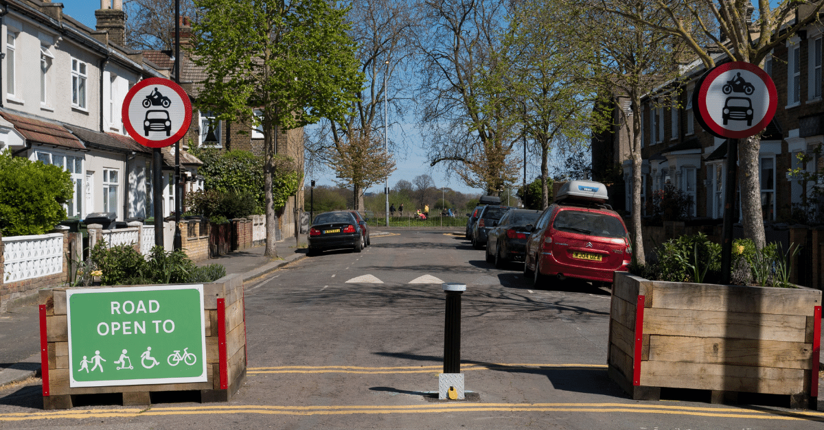 Picture of low traffic neighbourhood